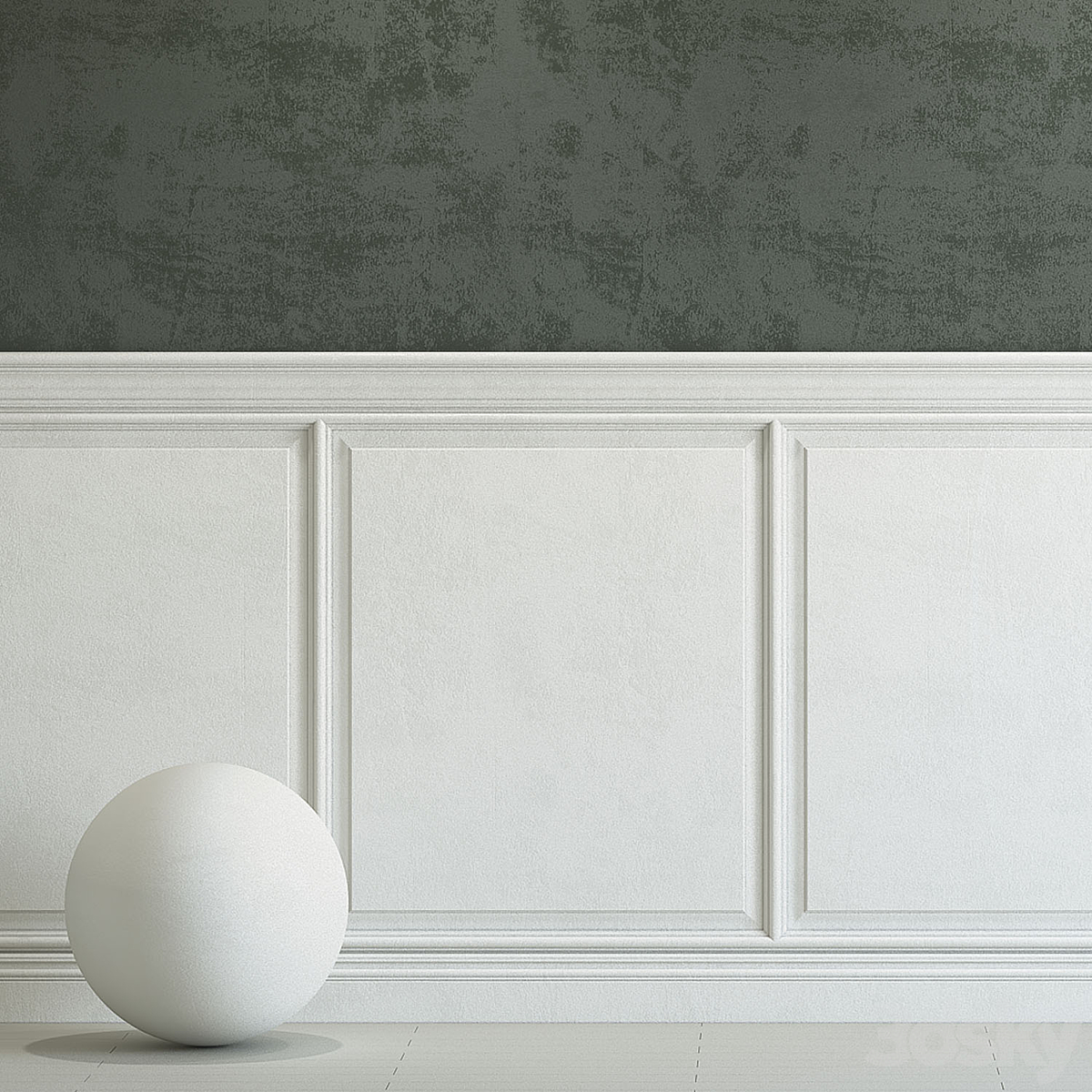Decorative plaster with molding 249