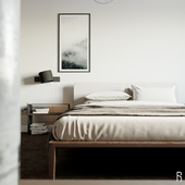 Hotel apartments/ design of one of the rooms