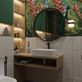 Ванная комната Tropical / Bathroom tropical