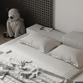 bedroom + wc minimalizm