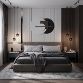 Modern Bedroom Design (сделано по референсу)