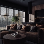 Minimalistic livingroom