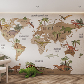 Детская комната будущего палеонтолога
