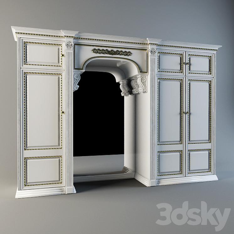 Wardrobe - Wardrobe & Display cabinets - 3D model