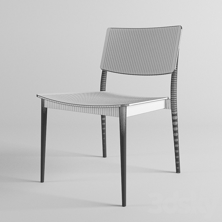 Chair Happy, Andreu World - Chair - 3D model
