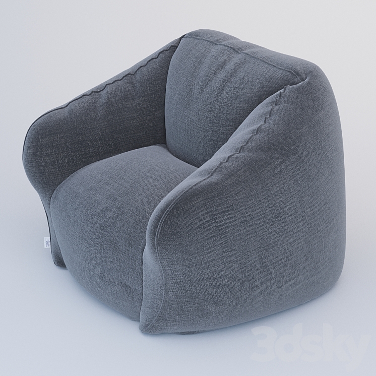 FAST SpA / Moon - Arm chair - 3D model