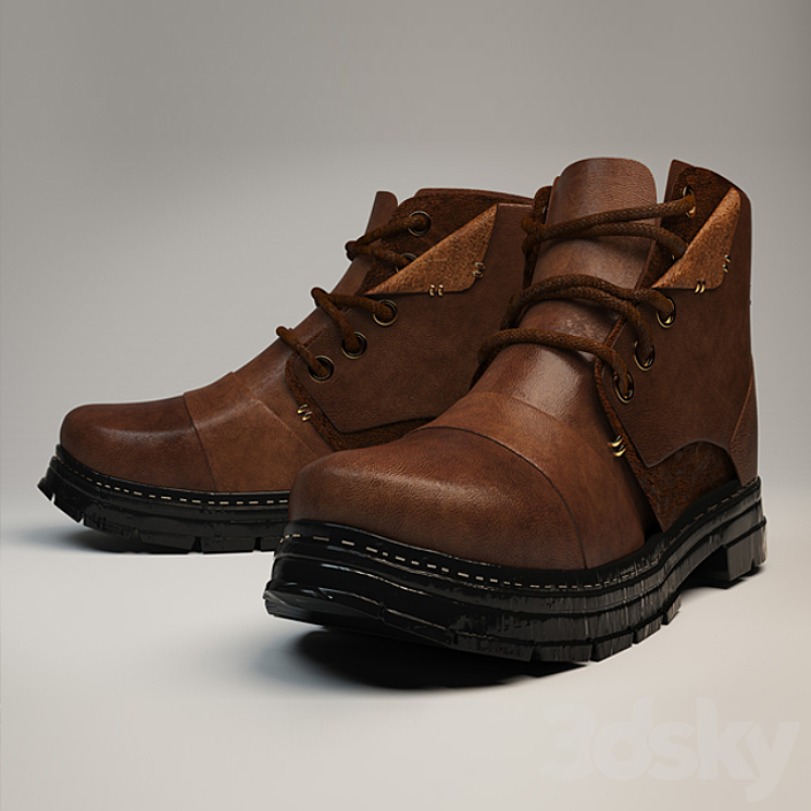 Shoes BF - Footwear - 3D model