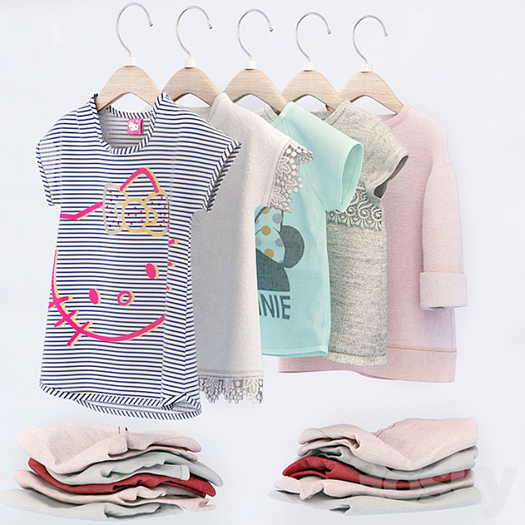 baby clothes - Clothes - 3D model