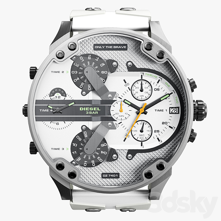Diesel mr. daddy dz 7401 - Watches & Clocks - 3D model