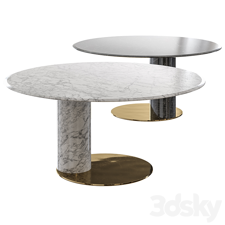 Gallotti & Radice Oto Big Dining Table - Table - 3D model