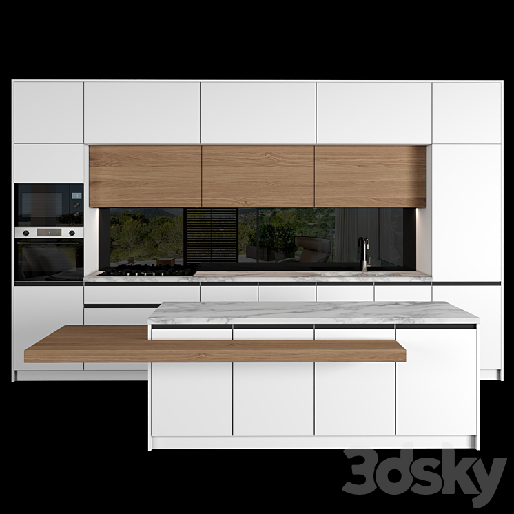 Kitchen 82 - Kitchen - 3D model