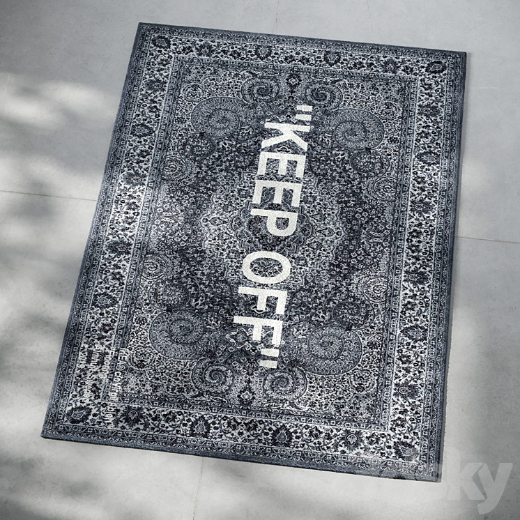 rug Ikea KEEP OFF - Carpets - 3D model