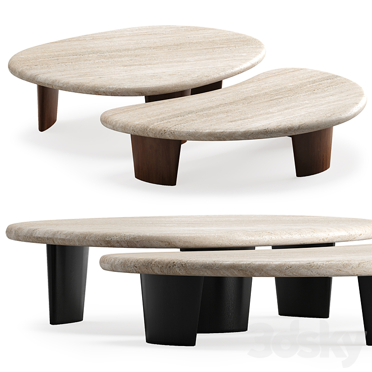 Coffee Table Guimel, La Redoute AM.PM - Table - 3D model