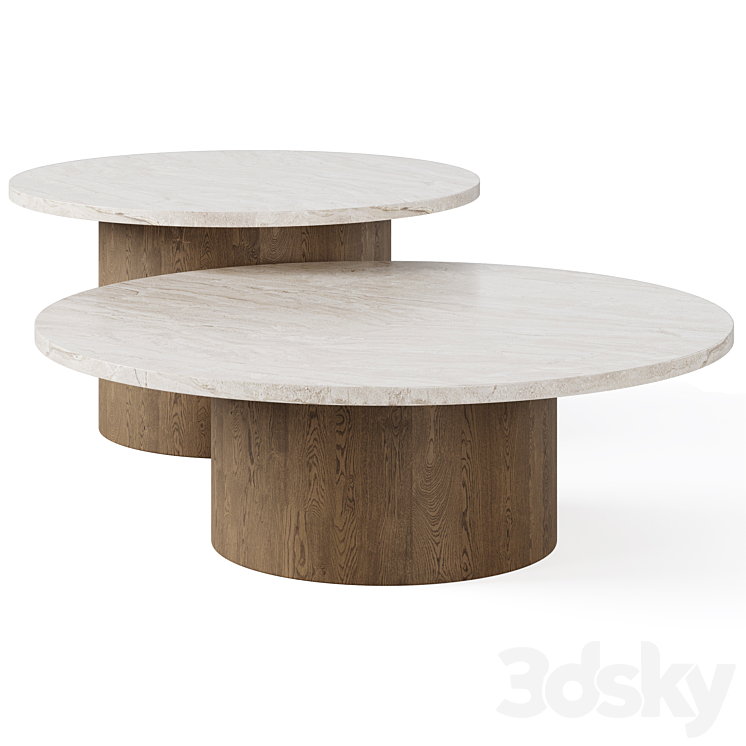Coffee Tables HATWILD by Cazarina - Table - 3D model