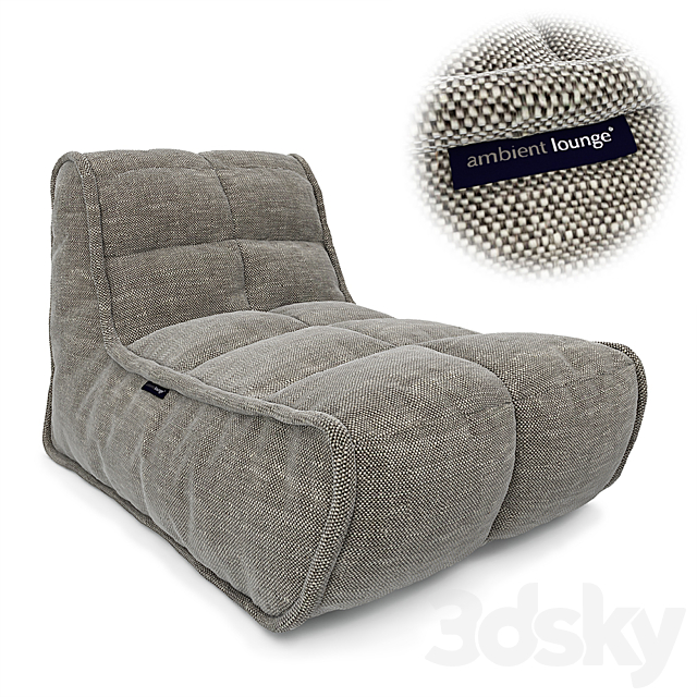 Ambient Lounge_Twin Couch - Arm chair - 3D Models