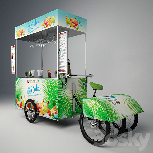 
                                                                                                            Kiosk on wheels
                                                    