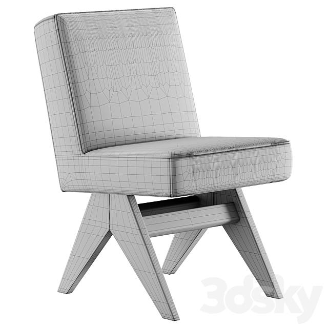 committee chair cassina - Arm chair - 3D Models