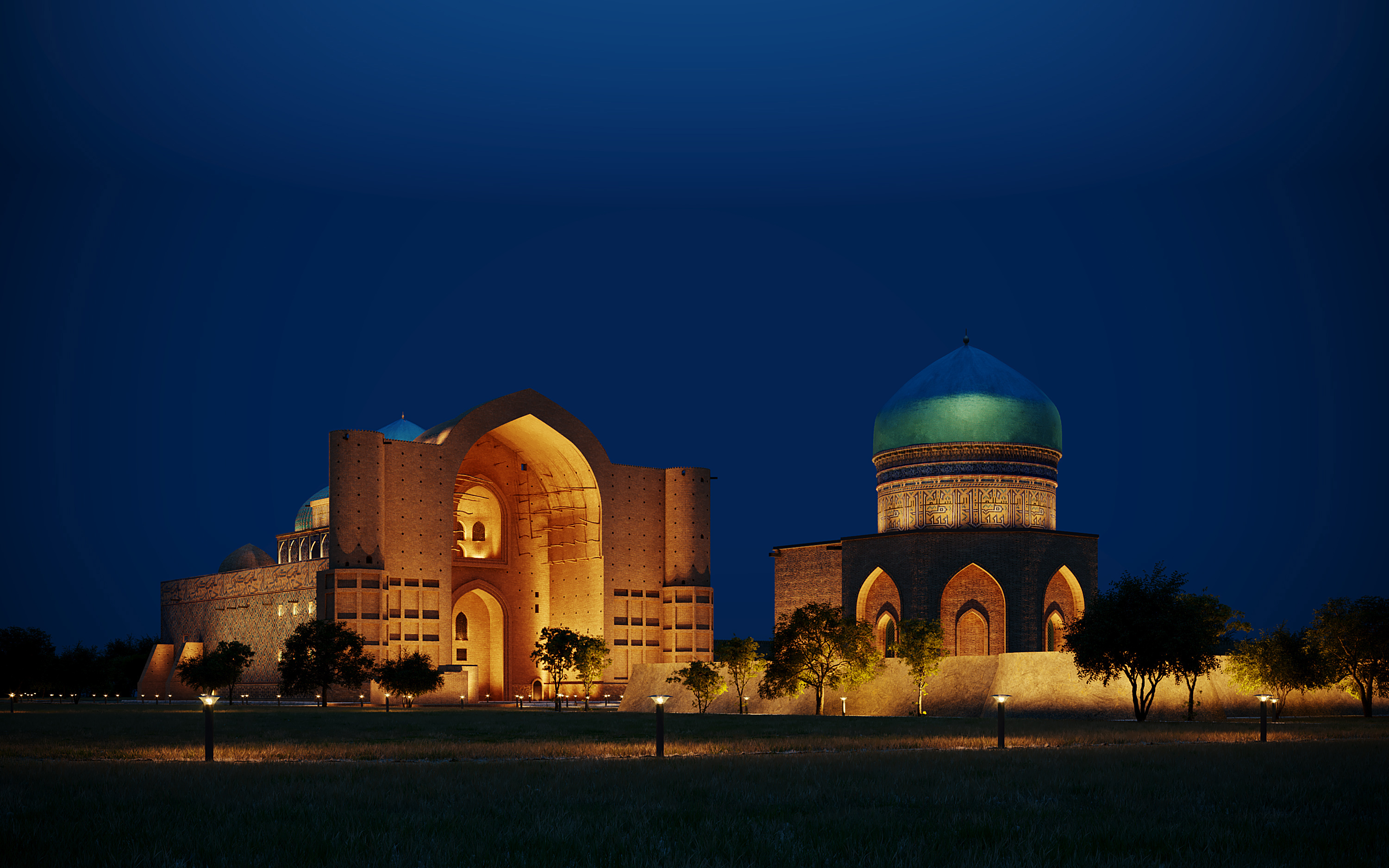 мавзолей ходжи ахмеда ясави казахстан