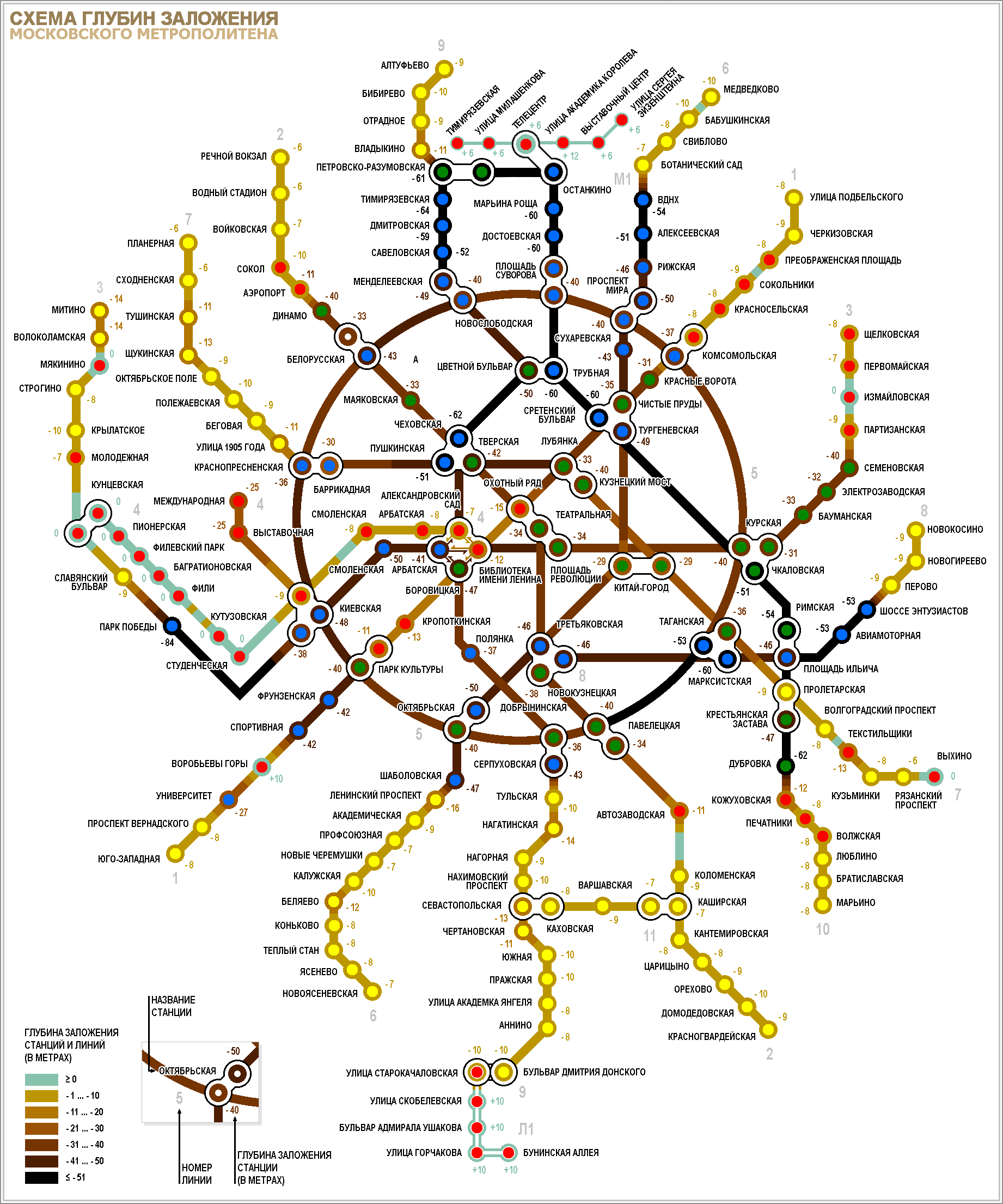 Станция московского метрополитена карта